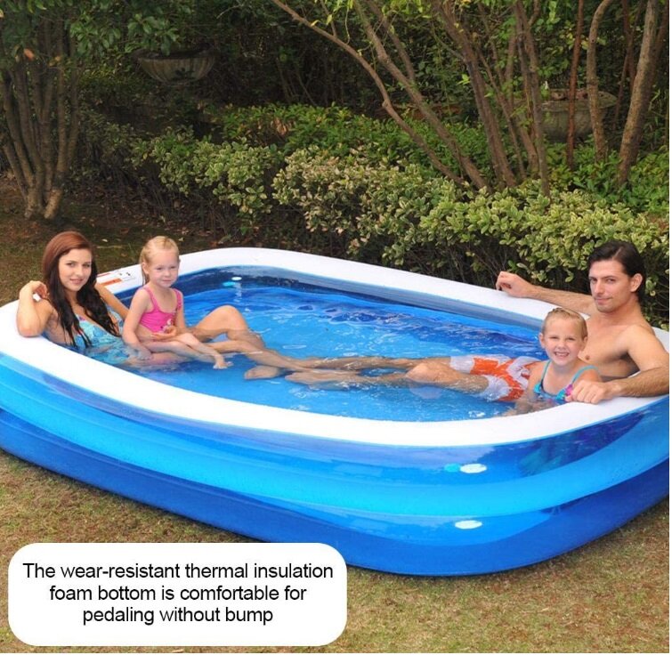 New Kids Summer Thickened Inflatable Swimming Pool Family Adult Play Bathtub Outdoor Indoor Water Bathing Tub Baby Home Children