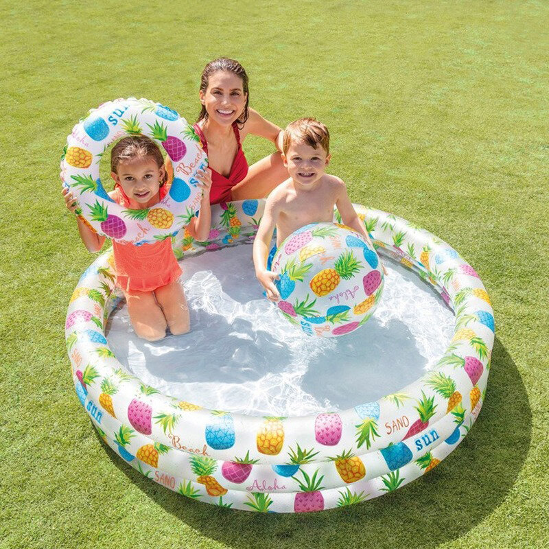 OLOEY-piscina inflable portátil para niños, bañera plegable, para jugar al agua