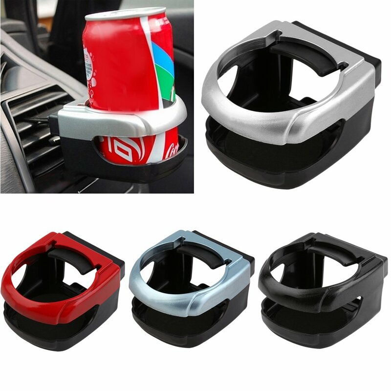 New Clip-on Auto Car Truck Vehicle Air Condition Vent Outlet Can Drinking Water Bottle Coffee Cup Mount Stand Holder Accessories
