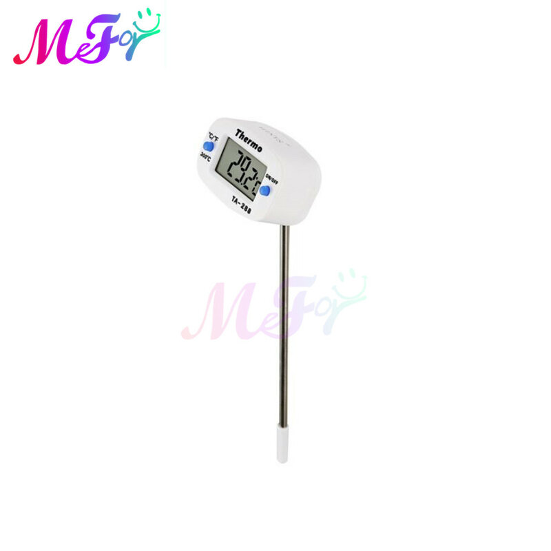BBQ Meat Thermometer Rotatable Digital Food Thermometer Chocolate Oven Milk Water Oil Kitchen Cooking Electronic Probe Test