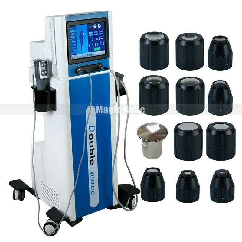 New Erectile Dysfunction Treatment Extracorporeal Double Channel Therapy Shockwave Machine Body Slimming Machine Pain Relief