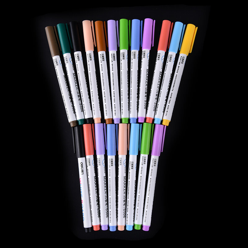 12/8 farben Löschbaren Weiß Board Marker Pen-Set Whiteboard Stift Schreibwaren Büro Schule Zeichnung Liefert