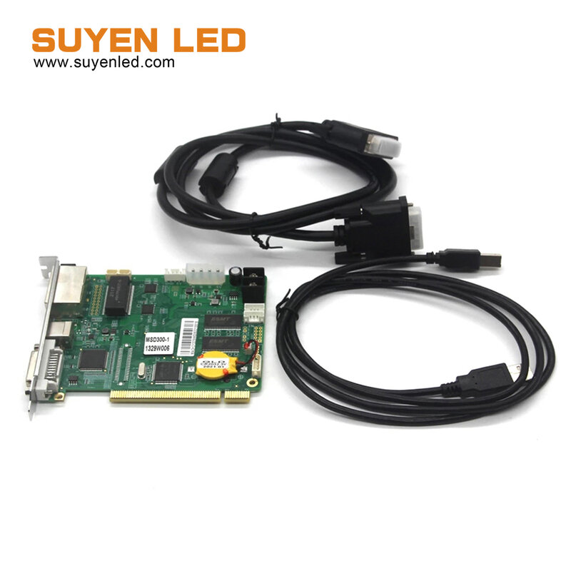 Najlepsza cena NovaStar kolorowy synchroniczny LED nadawca karta wysyłająca MSD300-1 (ulepszona wersja MSD300)