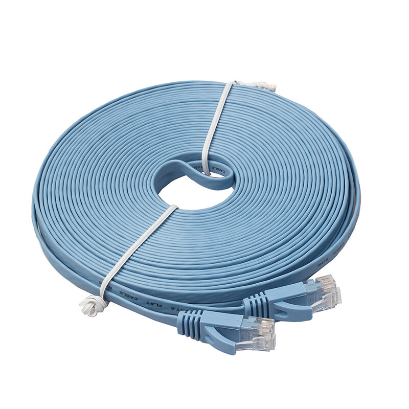 Ethernet CAT6 réseau Internet câble plat cordon de raccordement RJ45 pour routeur PC
