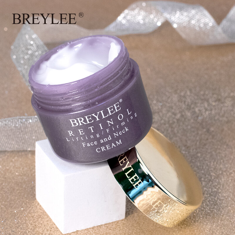 BREYLEE Retinol Firming Face Cream Lifting Neck Anti-Aging Remove Wrinkles Night Day Moisturizer Whitening Serum FaceSkin Care