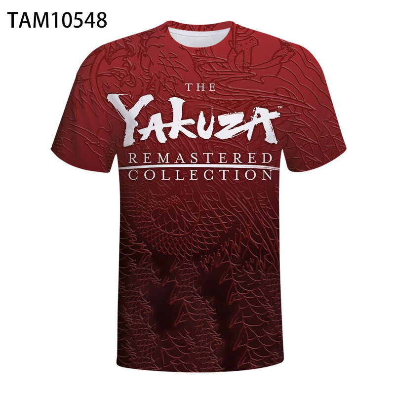 Hakuza – T-Shirt à manches courtes et col rond pour hommes et femmes, Collection reconstituant, Anime, 3D, Harajuku, été