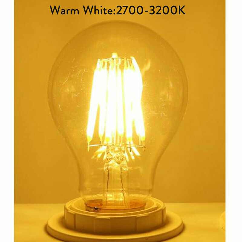 Globo G80 E27 B22 4W/60W Edison Vintage Filamento Candela Lampadina per Lampada