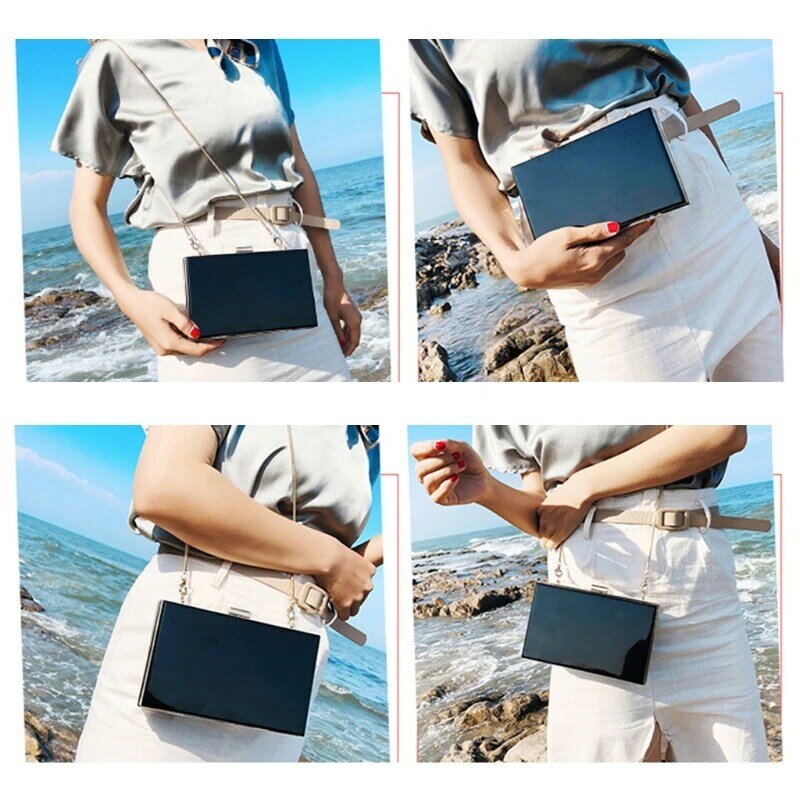 女性用アクリルハンドバッグ,イブニングクラッチ,結婚式の財布,財布l41b