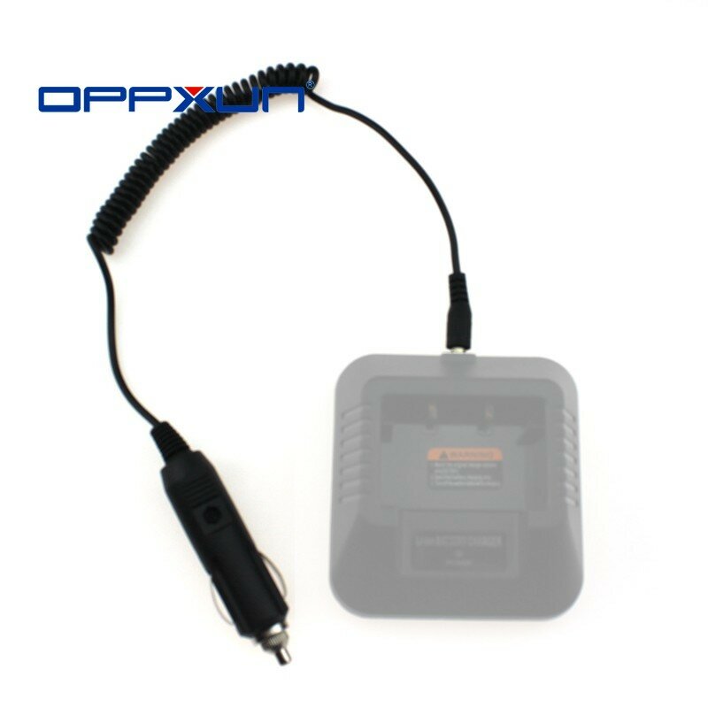 Автомобильный зарядный кабель для двусторонней рации Baofeng UV-5R UV-5RE 5RA 82 3R, разъем для прикуривателя, 12 В постоянного тока