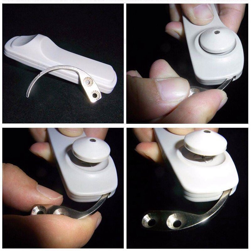 1PC Portable Hook Key Detacher Security Tag Detacher Alarm Key Hook Detacher EAS System Securtiy Key For Clothes Alarm Remover