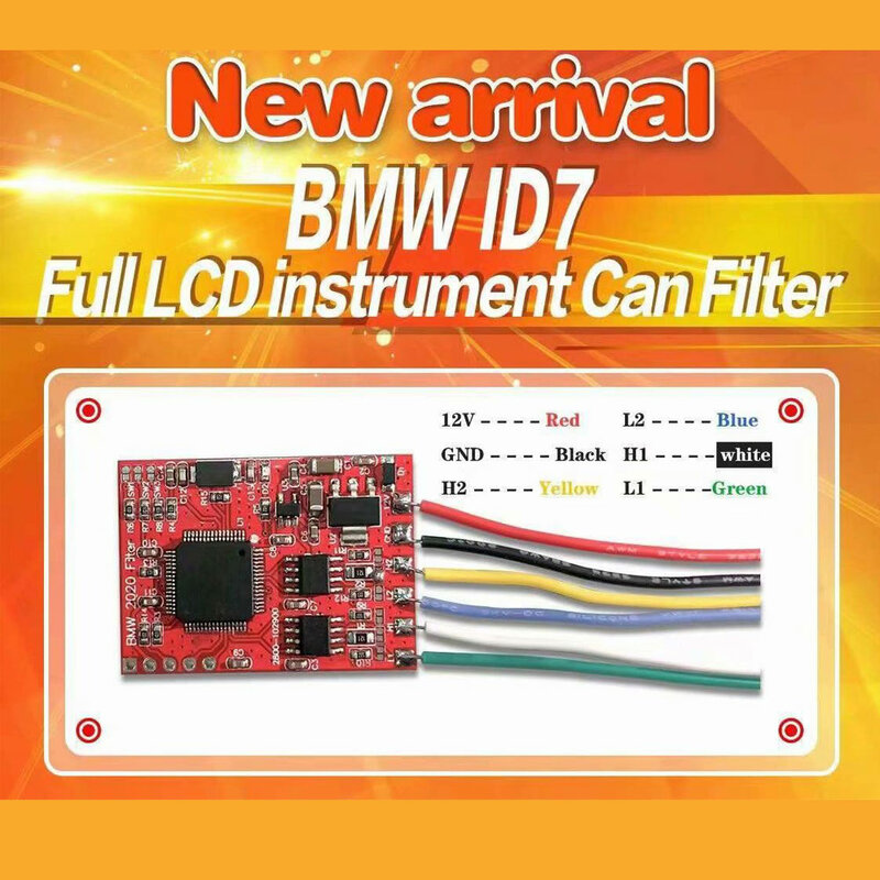 Per BMW strumento LCD completo filtro Can per 2019 serie 7/X5/X7 2020 serie 3/serie 5/X3/X4/X6