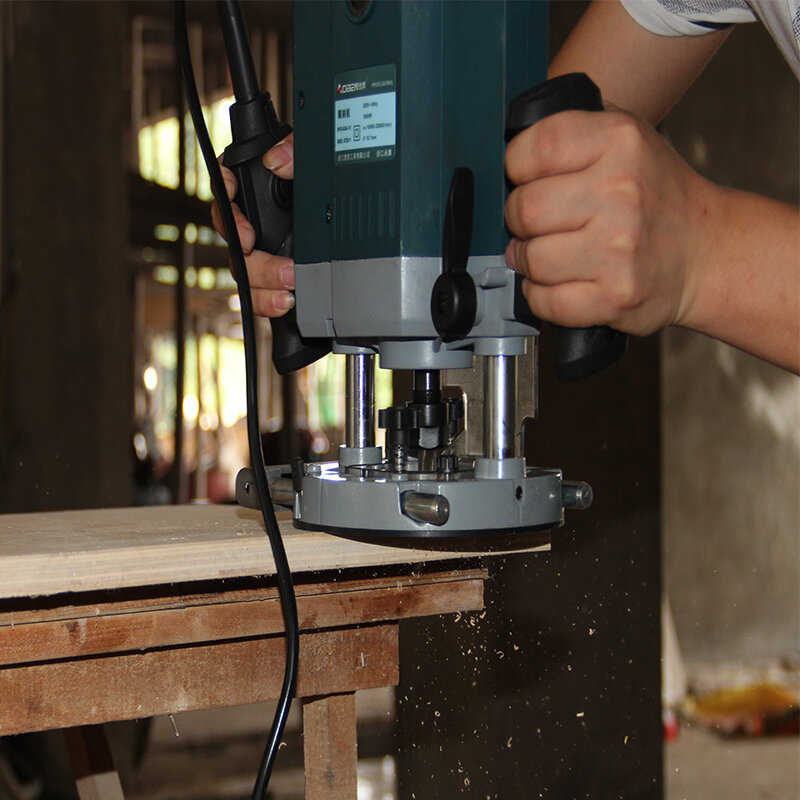 AOBEN drewna elektryczny trymer Router 1800W frezarka 1/2 tuleja zaciskowa ręczne rzeźbione maszyny frezarka do drewna elektronarzędzia
