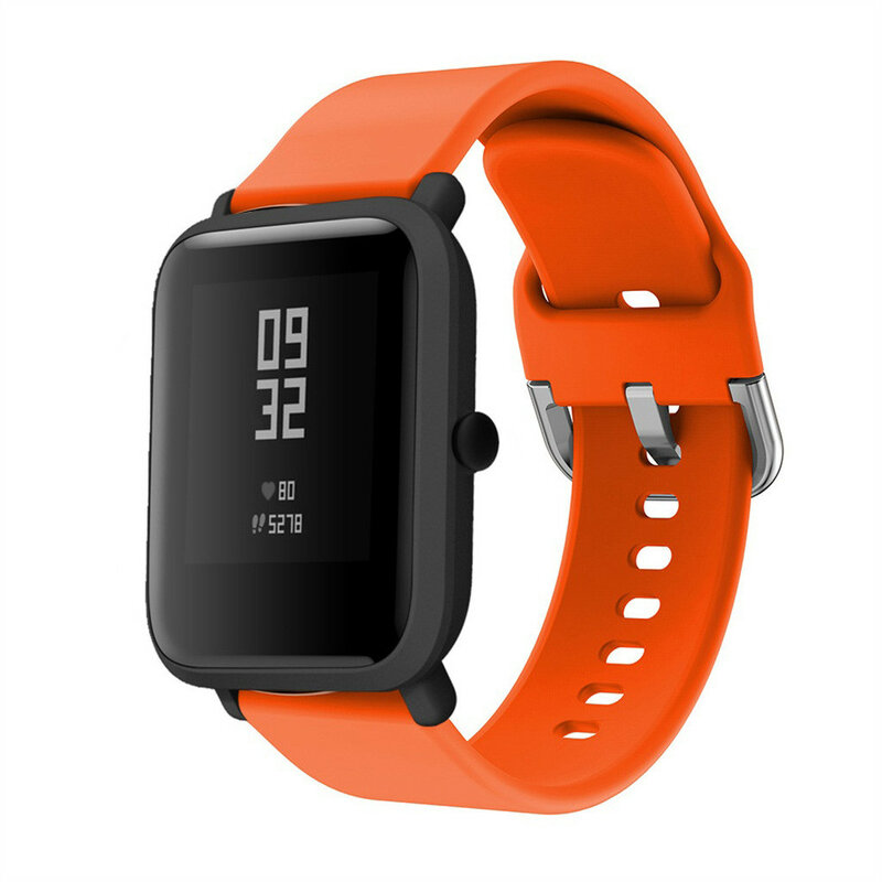Силиконовый ремешок для часов Xiaomi Huami Amazfit Bip Lite, ремешок для часов, браслет для часов, браслет для часов