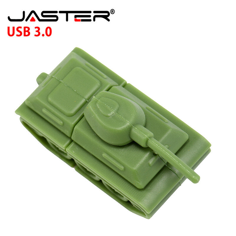 JASTER neue Tank USB-stick USB 3,0 flash drive soldat memory stick tablet 4GB 8GB 16GB 32GB 64GB geschenk