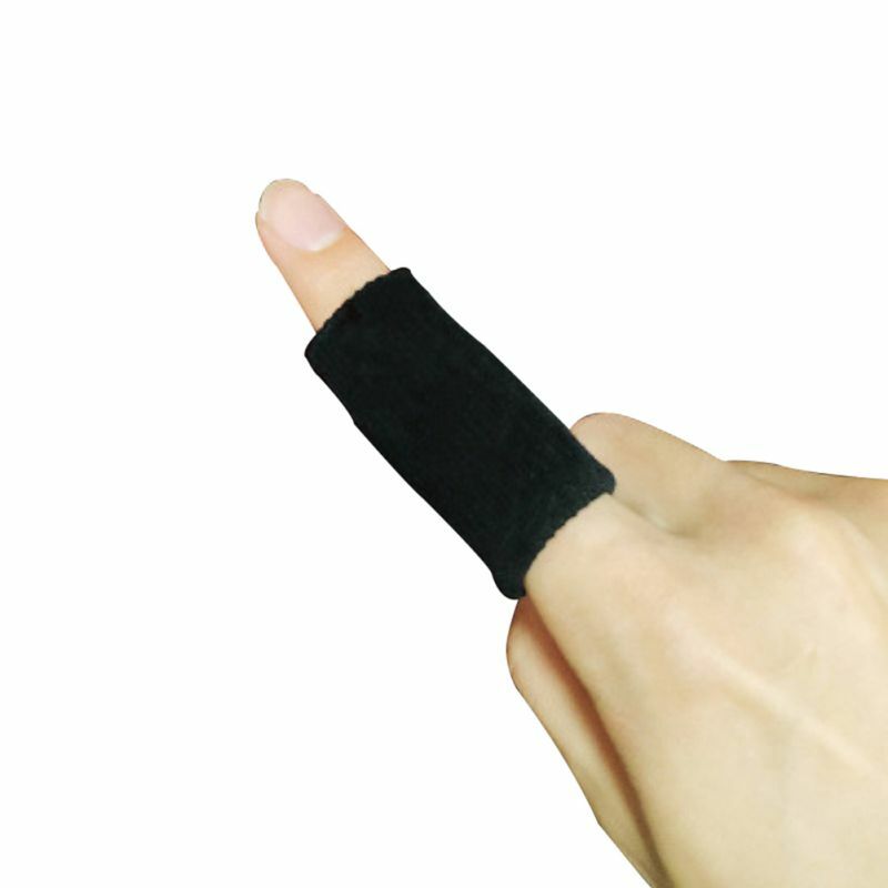 10 sztuk/zestaw ochraniacze na palce zmywalny ochronny palec straży szelki ochraniacz sportowy pokrywa do siatkówki