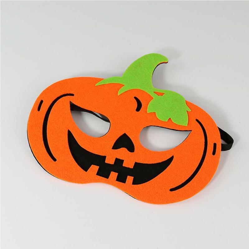 Carnaval halloween abóbora pirata crânio morcego meia máscara facial para crianças mascarada festa rosto capa máscaras de olho decorações adereços