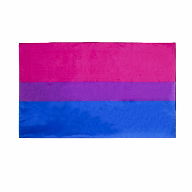 90x150cm lgbt bi orgulho bissexual bandeira de bissexualidade