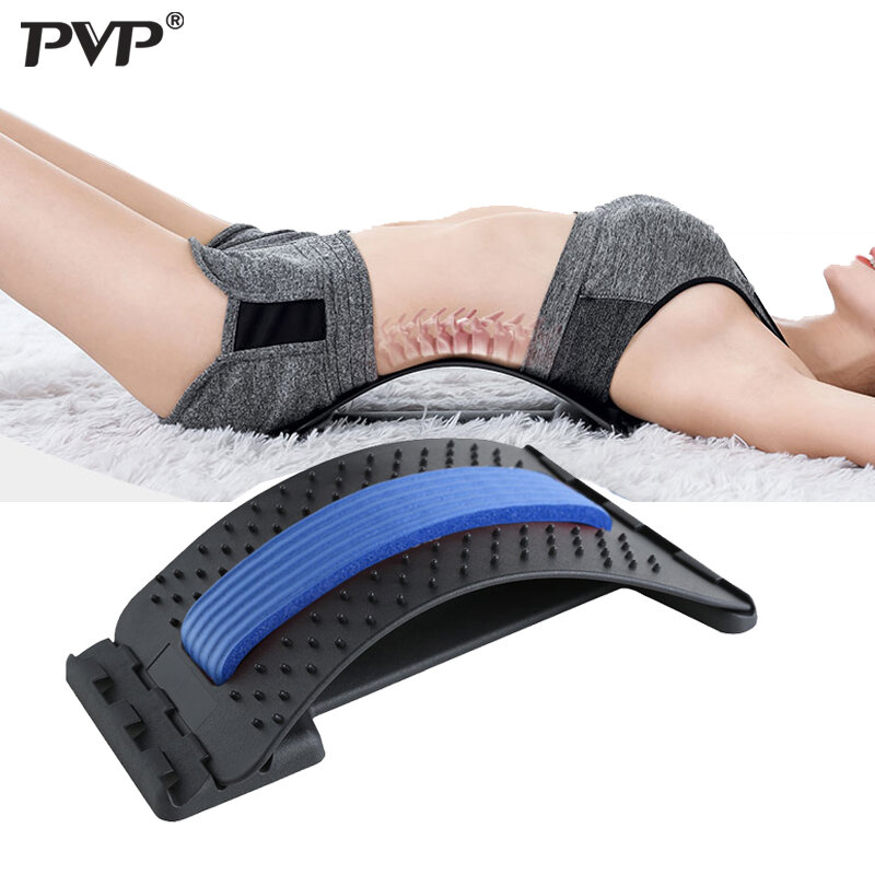 Massaggiatore per la schiena attrezzatura per barella Massageador supporto magico Stretch Fitness rilassamento dolore alla colonna vertebrale sollievo lombare barella posteriore