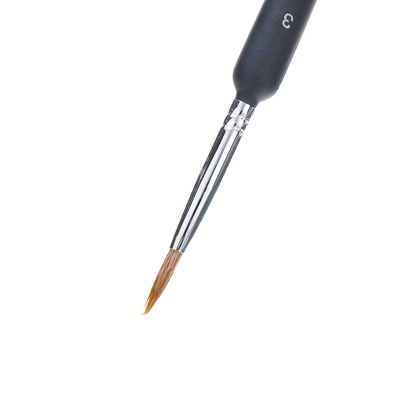 5 Stuks Penselen Tekening Olieverf Lijn Fijne Tip Detail Tekening Brush Pen Art Kantoorbenodigdheden #0 #00 #000 #1 #3