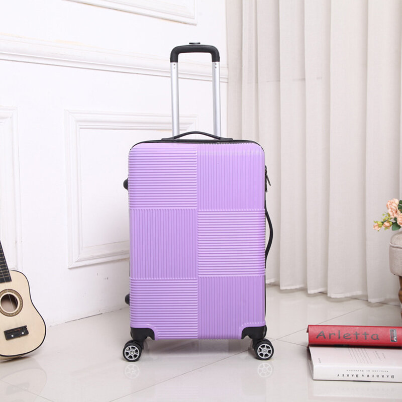 حقيبة سفر بعجل, حقيبة سفر بعجلة Sipnner ABS + PC حقيبة نسائية على عجلات ، مقصورة عصرية للرجال ، صندوق أمتعة 20/28 بوصة