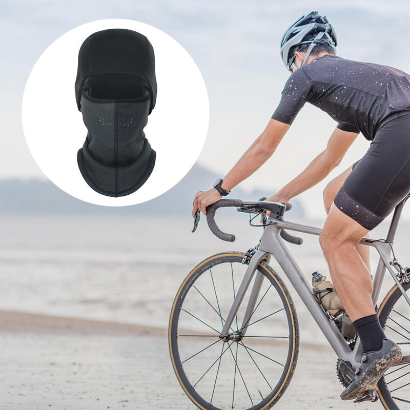 Passamontagna maschera da sci cappuccio mantenere caldo copricapo cappello a cuffia per pattinaggio ciclismo