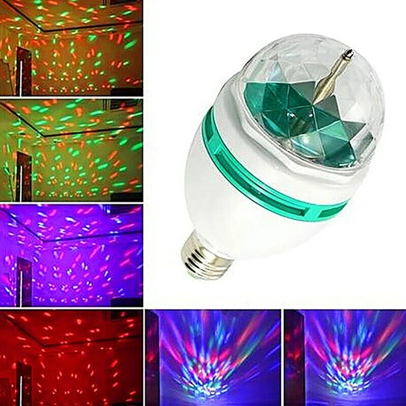 Mode haute qualité Non-son contrôle lumière de scène coloré rotatif cristal magique belle boule Laser matériau environnemental