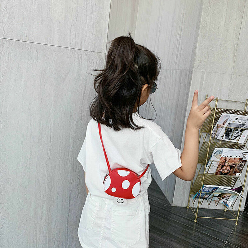 New Children Kids Girls PU Handbag Small Purse Cross Body Bag Wallet Cute Gift Casual Travel Shoulder Bags