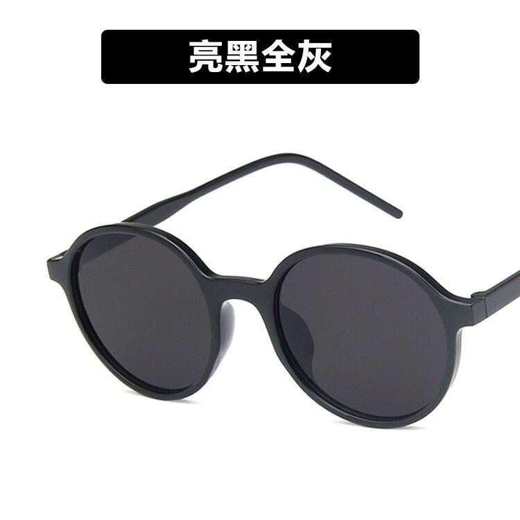 Солнцезащитные очки круглые для мужчин и женщин UV-400, Классические винтажные брендовые дизайнерские маленькие круглые очки
