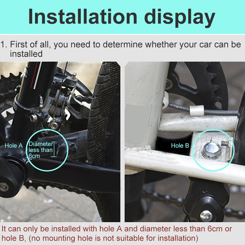 ユニバーサル調節可能なmtbバイクサイクリング駐車キックスタンド脚ラックサイクリングサイドスタンドフットサポート調整可能なブレースサイクリングパーツ