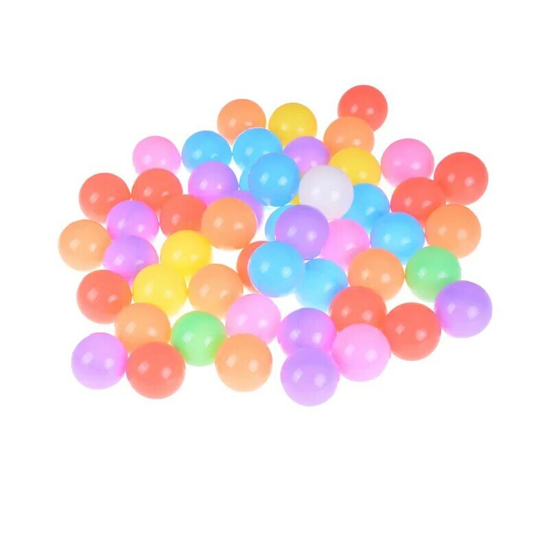 10ชิ้น/ล็อตเป็นมิตรกับสิ่งแวดล้อมน้ำพลาสติกที่มีสีสันนุ่มน้ำ Ocean Wave Ball ของเล่นเด็กความเครียดล...