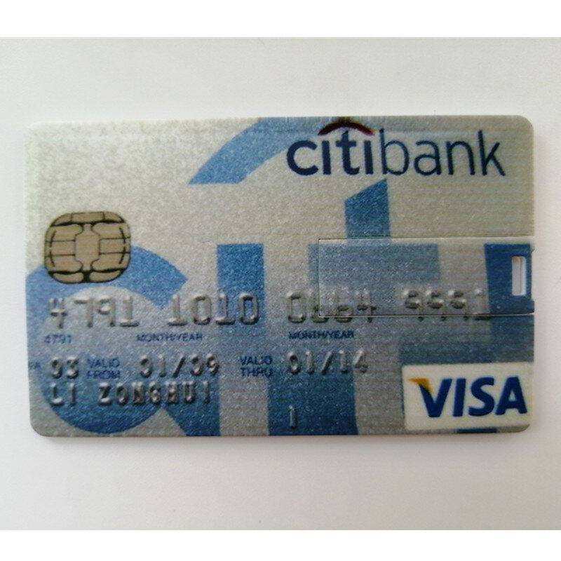 Cartão de crédito criativo usb flash drive 2.0 chave 4 gb 8g 16g 32g logotipo personalizado novo pendrive (mais de 10 pces logotipo livre) imprimir sua foto