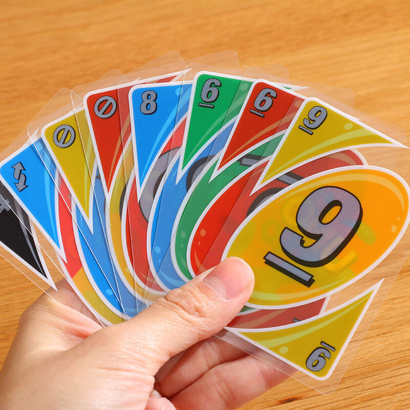 방수 및 내압 플라스틱 PVC 놀이 카드, 보드 게임 카드, 108 카드 세트, 박스 포함, 크리스탈 브랜드, 신제품