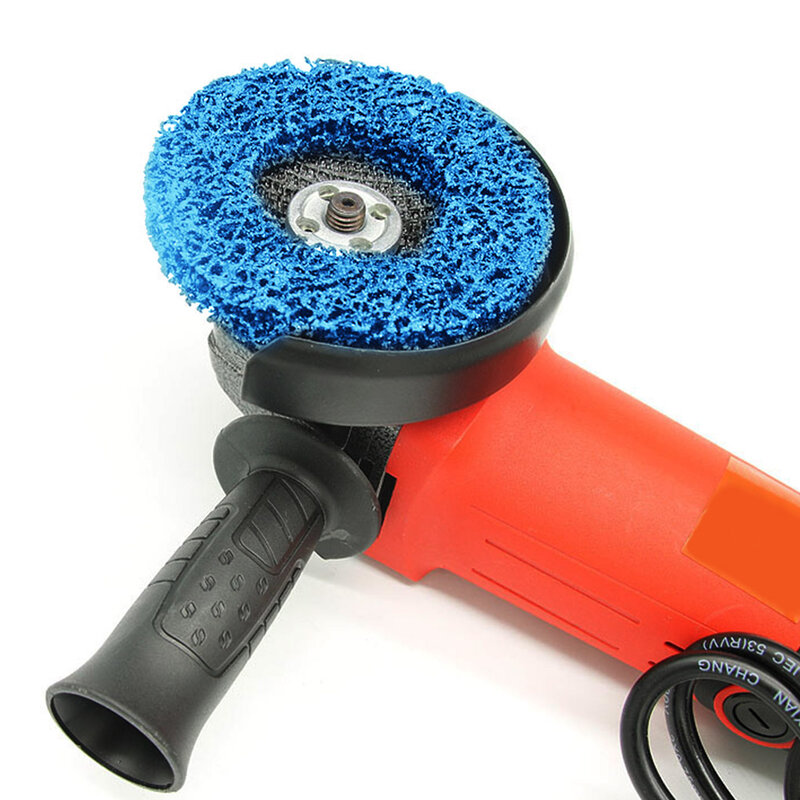 Poly strip disco abrasivo roda pintura ferrugem removedor limpo moagem rodas para durável moedor de ângulo carro caminhão motocicletas