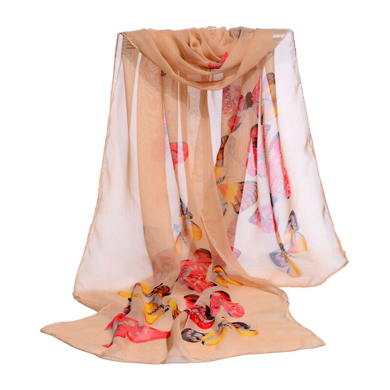 Écharpe légère en mousseline de soie pour femmes, Hijab, légère, transparente, châle enveloppant, Bandana de plage, gaze, dentelle creuse, été, 2021