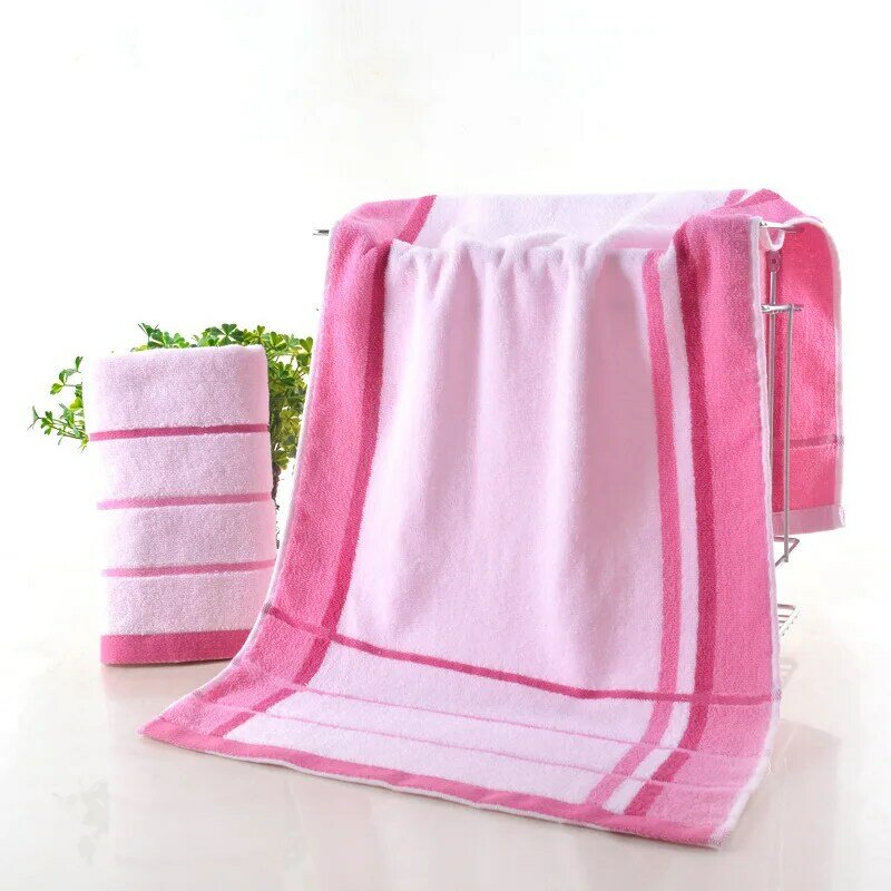 40x90cm Cotton Splice Jacquard Men And Women Home Washcloth Travel Business Yoga Bathroom Bath Large Towel Gifts Beach Toallas