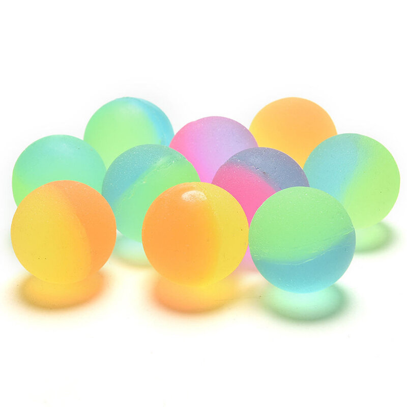 1Pcs/lot Random Color Elastic Mixed Bouncy Ball Children's Toys Bouncy Outdoor Kids Bath Toys Gifts Z6F2