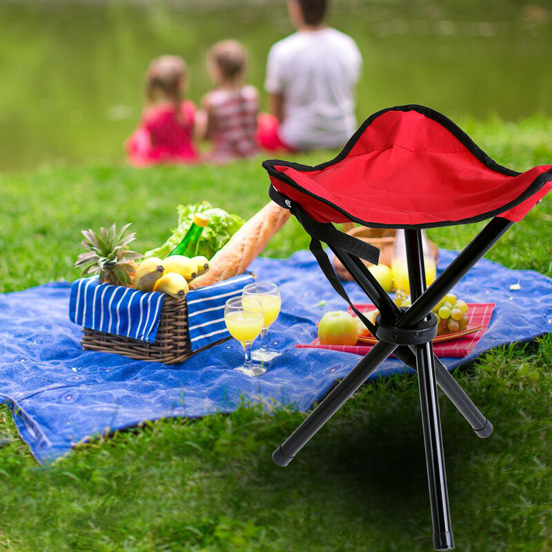 Chaise lunaire pliante ultralégère Portable, tabouret d'extérieur, pêche, Camping, randonnée, barbecue, pique-nique, jardin