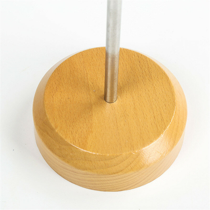 1 Set manuale perline di legno Spinner artigianato in legno rapidamente durevole strumento portatile a mano creazione di gioielli strumenti per perline 18.5cm x 10.5cm