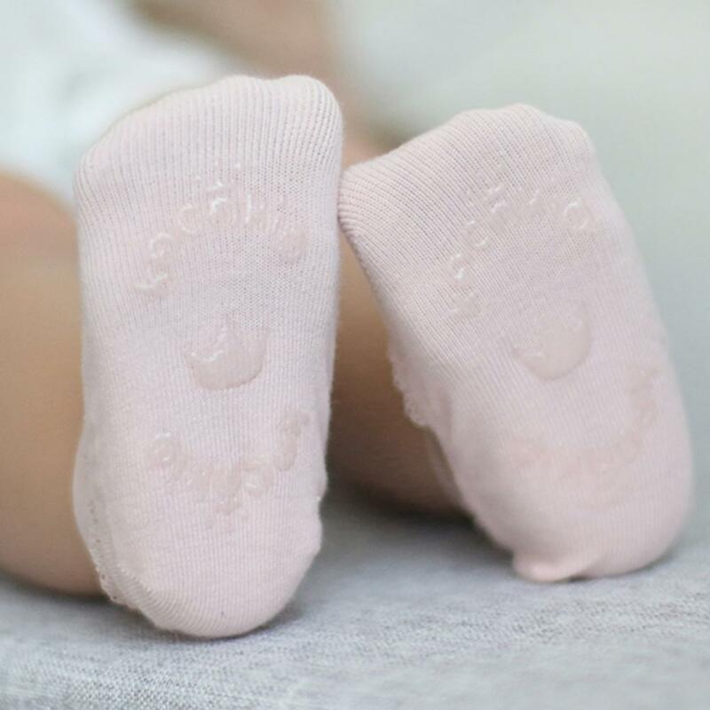 1 paio di calzini da ragazza resistenti all'usura tinta unita traspiranti traspiranti elastici traspiranti per bambina