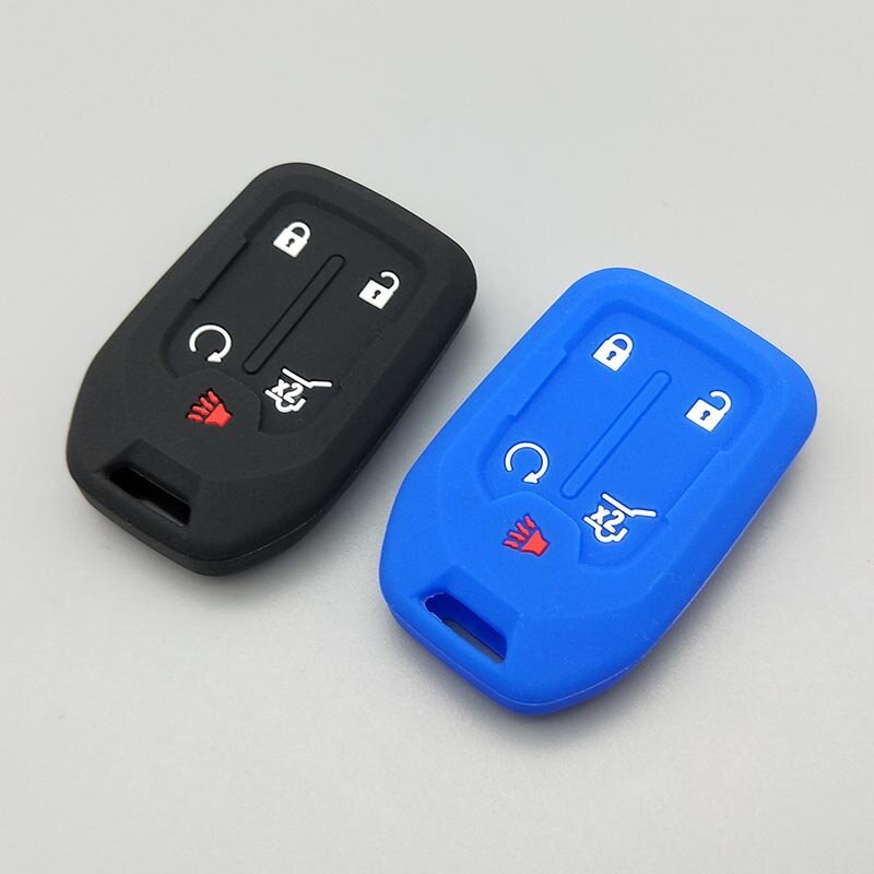 Car key Protect shell For GMC 2018 2019 Terrain  for Chevrolet Suburban Acadia Remote Silicone Cover Case