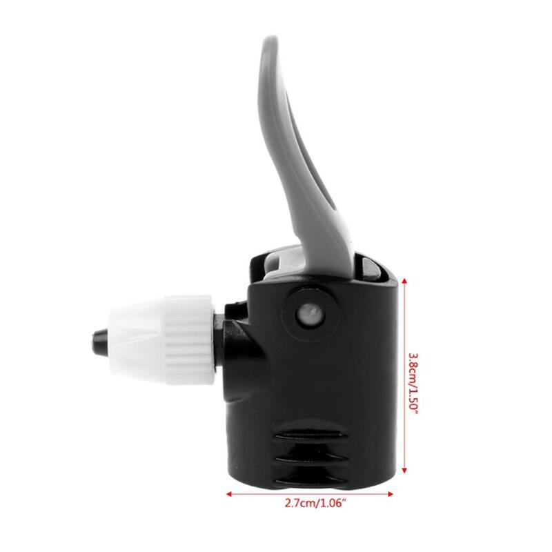 Pompa Sepeda Nozzle Selang Adaptor Ganda Kepala Pompa Inflator Bagian Converter Sepeda Ban Katup Udara Bersepeda Aksesoris