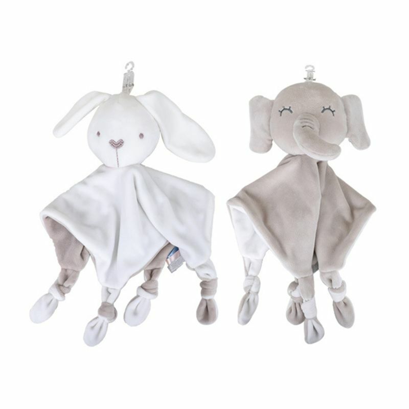 아기 노리개 목욕 수건 부드러운 봉제 동물 인형 Teether 유아 수면 간호 봉제 장난감