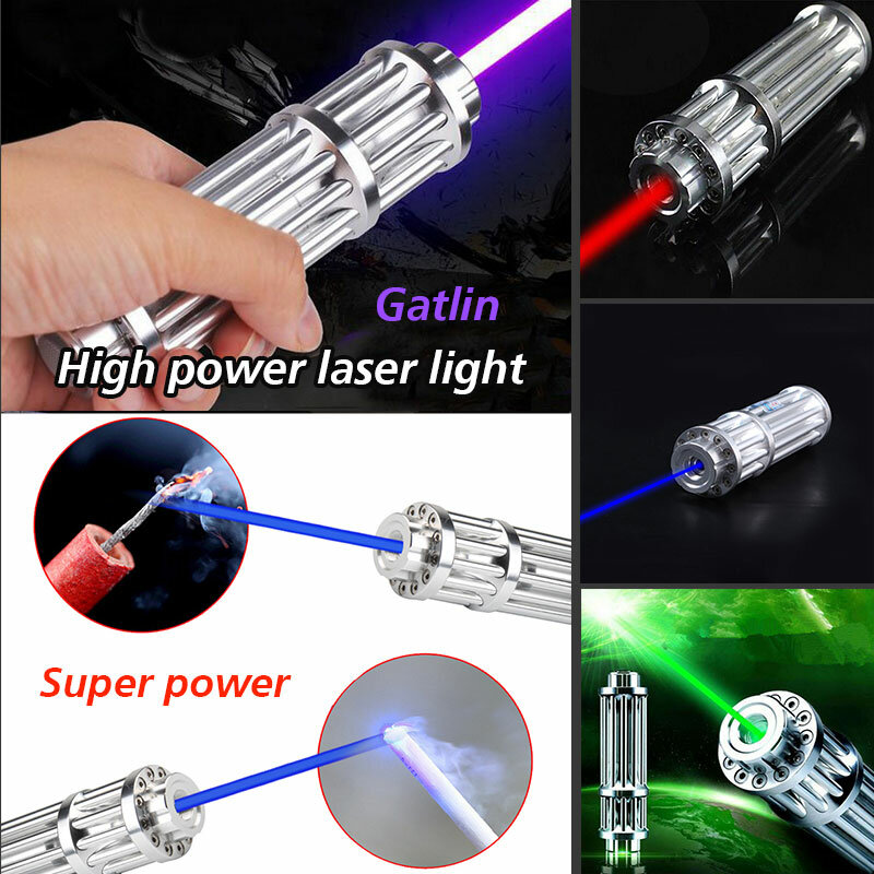 200mw laser ponteiro de alta potência lazer caneta luz astronomia focusable feixe militar tático caneta comando queima luzes laser