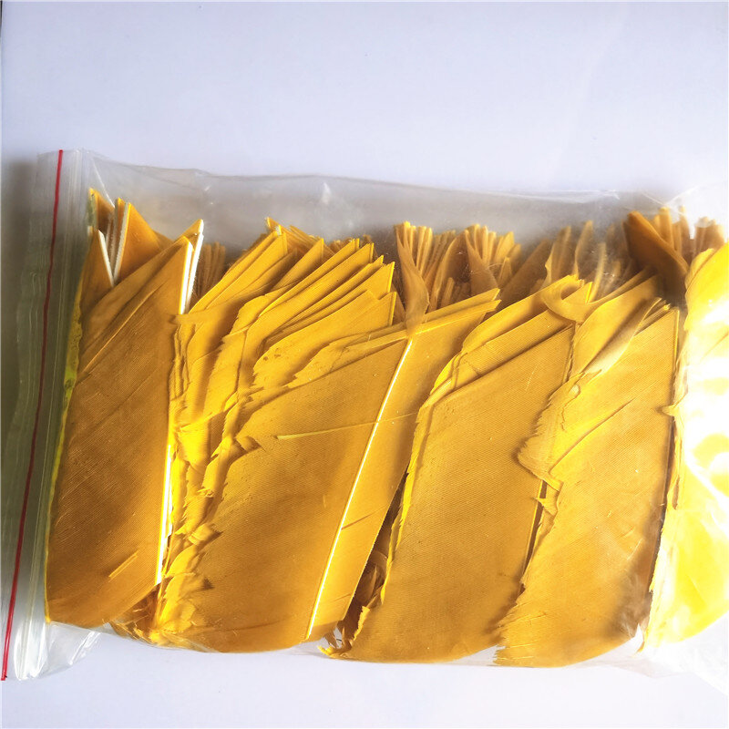 50Pcs 100Pcs bow and arrow feathers 8cm~11cm can make 3 inches 4 inches arrow feathers outdoor shooting arrow shaft accessories