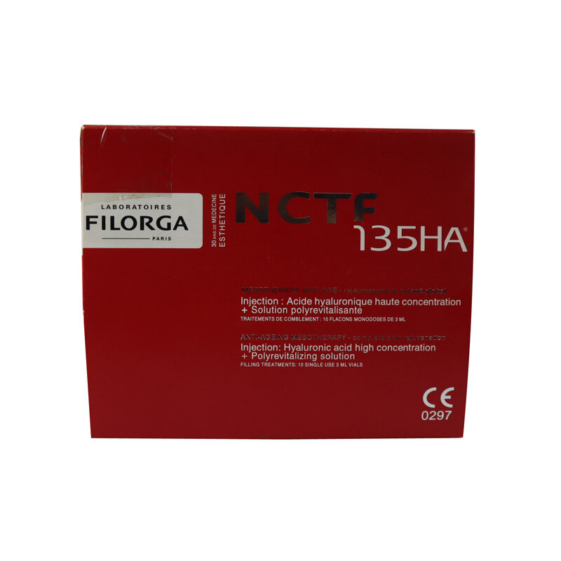 Fillmed NCTF 135HA (10x3ml) elimina las arrugas, aclara la piel