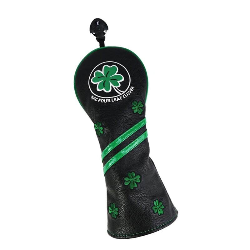 PU Golf Woods Headcover Waterproof 460cc Fairway Driver Head Cover Protector