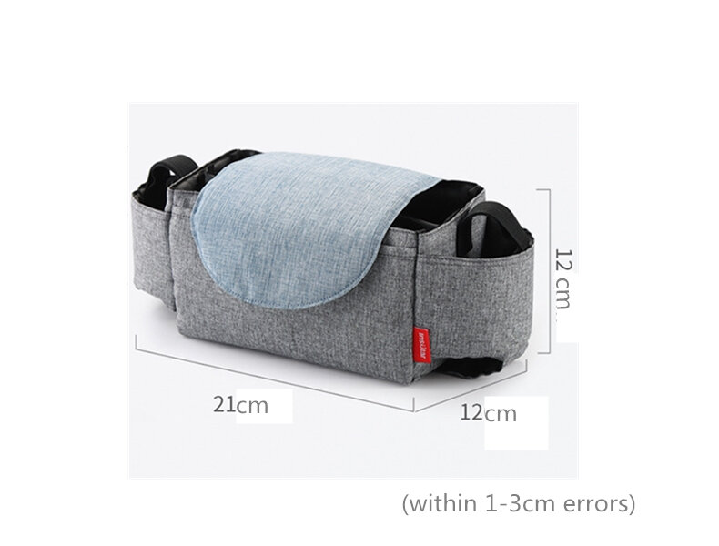 Дорожная сумка для детской коляски контрастный цвет дизайн сумки для подгузников для мам органайзер для подгузников многофункциональная б...