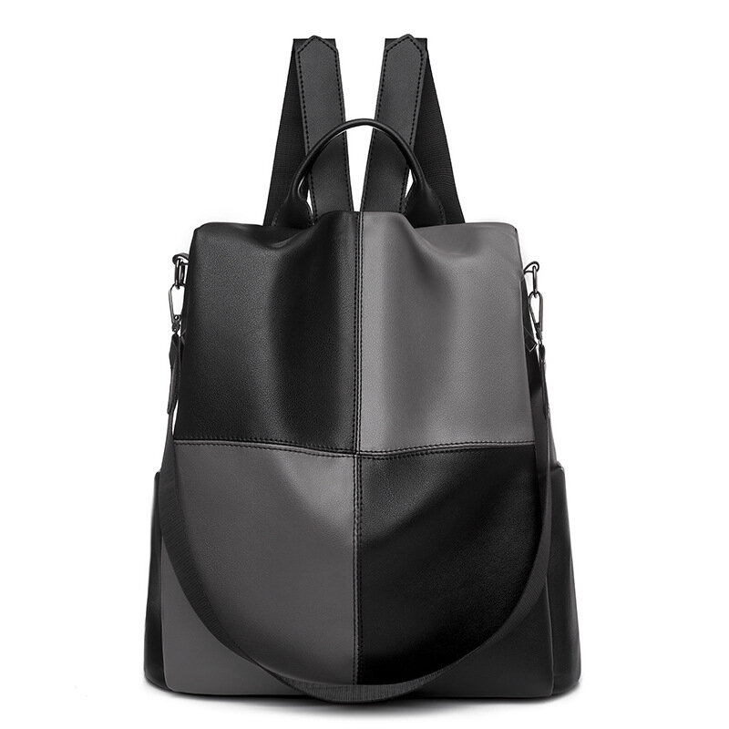 Женский рюкзак, новый тренд 2021 года, дорожный рюкзак из искусственной кожи в европейском и американском стиле ретро, женская сумка, сумка дл...
