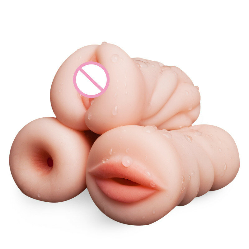 ألعاب الجنس للرجال 4D واقعية الحلق العميق ذكر الاستمناء سيليكون الاصطناعي المهبل الفم الشرج المثيرة الجنس عن طريق الفم الاستمناء