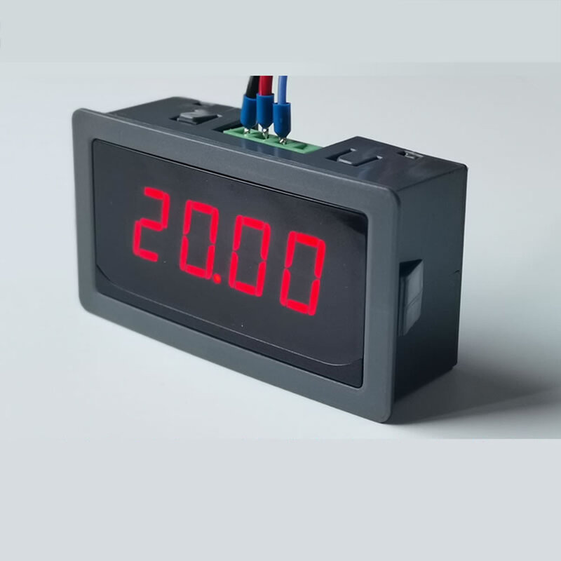 Taidacent 0.56 Polegada display voltímetro de 4 dígitos positivo negativo 50v entrada feedback medição dc display medidor
